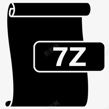 7z7z文件压缩图标图标