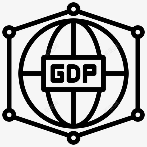 Gdp股票投资1线性图标svg_新图网 https://ixintu.com Gdp 线性 股票投资