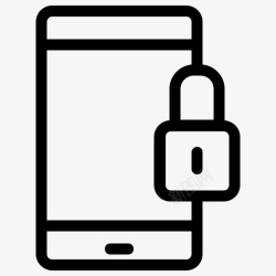 计量认证手机安全手机锁密码图标高清图片