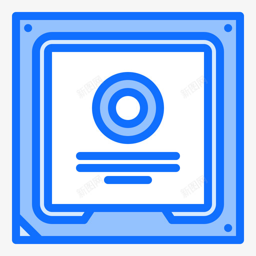 Cpu计算机54蓝色图标svg_新图网 https://ixintu.com Cpu 蓝色 计算机