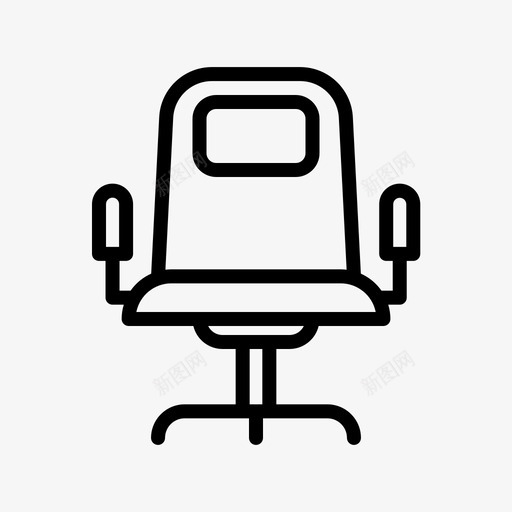 桌椅游戏96直线型图标svg_新图网 https://ixintu.com 桌椅 游戏 直线 线型