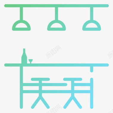 酒吧游泳14坡度图标图标