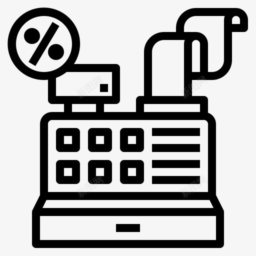 收银员14折直拨图标svg_新图网 https://ixintu.com 14折 收银员 直拨
