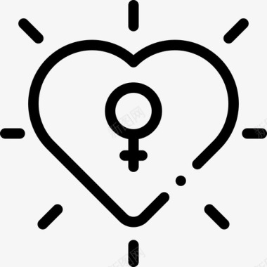 爱女权主义35直系图标图标