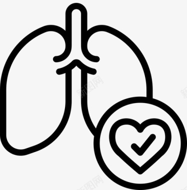 肺戒烟12直系图标图标