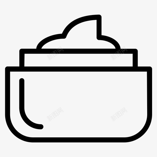 蜡身体护理图标svg_新图网 https://ixintu.com 印章 头发 打蜡 护理 理发店 身体