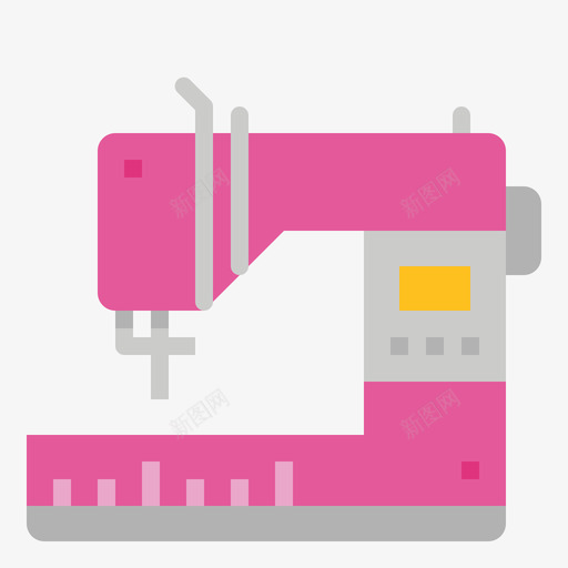 缝纫机裁缝3平缝图标svg_新图网 https://ixintu.com 平缝 缝纫机 裁缝
