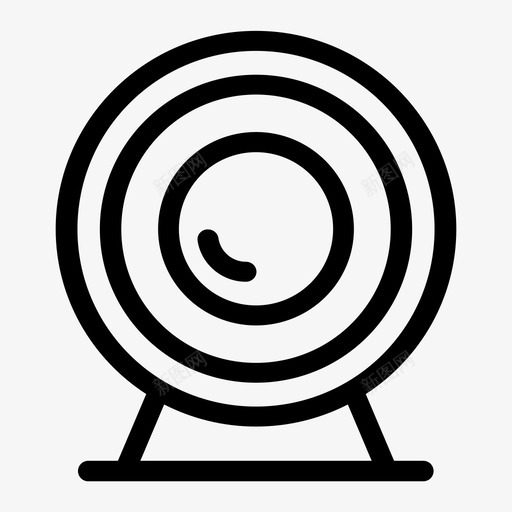 网络摄像头摄像头通讯图标svg_新图网 https://ixintu.com hola 外设 对讲机 摄像头 网络 通讯