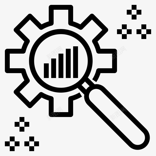 研究业务资金图标svg_新图网 https://ixintu.com 业务 时间表 研究 计划 资金