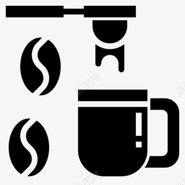 咖啡早上2加满图标图标