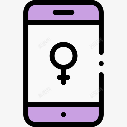 应用程序妇女节37线性颜色图标svg_新图网 https://ixintu.com 妇女节 应用程序 线性 颜色