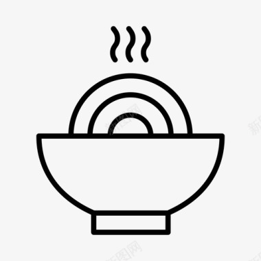 pho烹饪饮食图标图标
