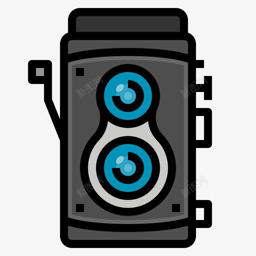 旧相机电子和设备8线性颜色图标svg_新图网 https://ixintu.com 电子 相机 线性 设备 颜色