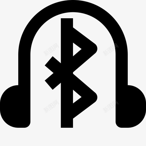 耳机声音和音乐2填充图标svg_新图网 https://ixintu.com 填充 声音 耳机 音乐
