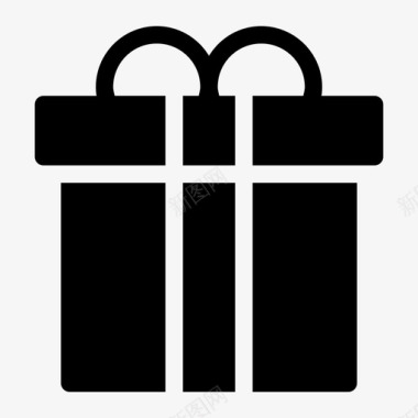 礼物奖品商业图标图标