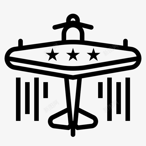 飞机俄罗斯19直线型图标svg_新图网 https://ixintu.com 俄罗斯 直线 线型 飞机