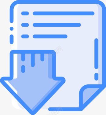 文件和文件夹操作4蓝色图标图标