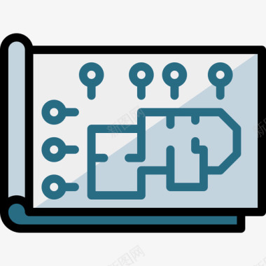 蓝图结构170线颜色图标图标