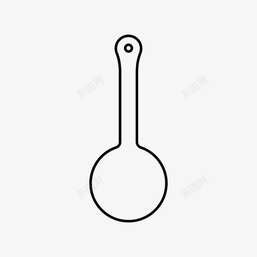 勺子陶器叉子图标svg_新图网 https://ixintu.com 勺子 厨房 叉子 陶器