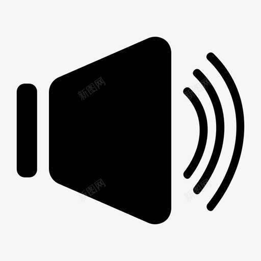 声音活跃噪音音量图标svg_新图网 https://ixintu.com 免费音乐 噪音 声音 投票 活跃 笔记 音量