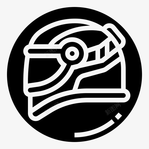头盔帽子防护图标svg_新图网 https://ixintu.com 头盔 安全 帽子 标志 运动 防护