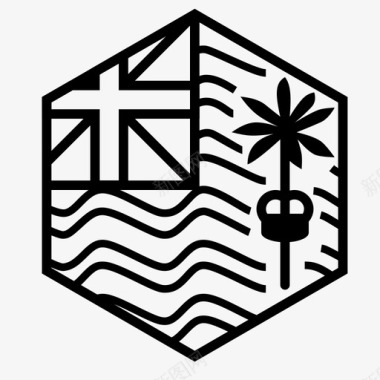 英属印度洋领土国旗物联网国家图标图标