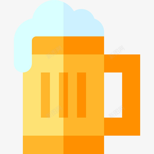 啤酒杯派对和庆典28装满图标svg_新图网 https://ixintu.com 啤酒杯 庆典 派对 装满