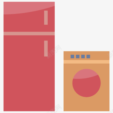 厨房用具家用家具15扁平图标图标