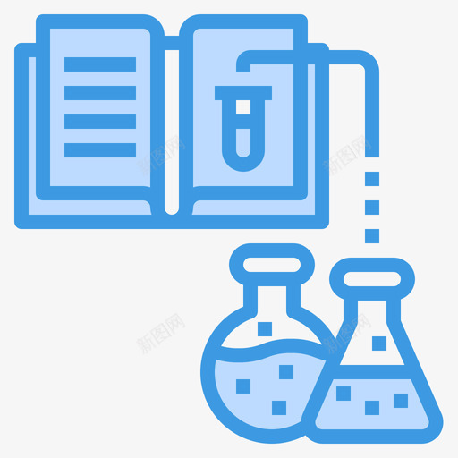 图书教育和学习15蓝色图标svg_新图网 https://ixintu.com 图书 学习 教育 蓝色