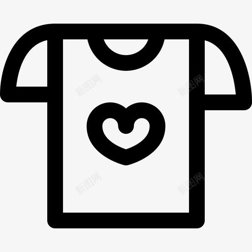 衬衫衣服捐赠图标svg_新图网 https://ixintu.com 人性 捐赠 衣服 衬衫