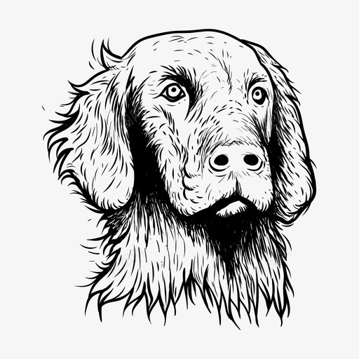 狗动物手绘图标svg_新图网 https://ixintu.com 动物 宠物 手绘