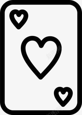 卡片爱情浪漫图标图标