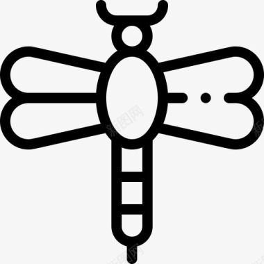 蜻蜓自然106直系图标图标