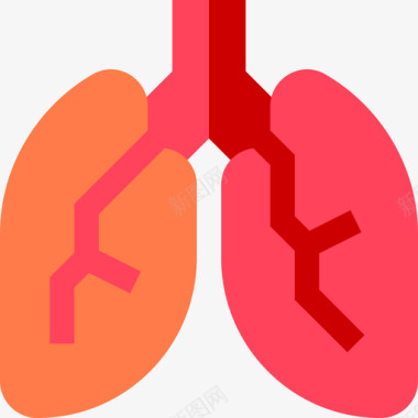 肺生物学22扁平图标图标
