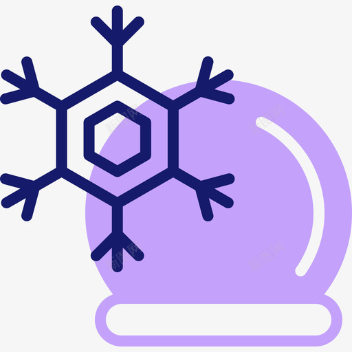 雪花天气329线形颜色图标svg_新图网 https://ixintu.com 天气 线形 雪花 颜色