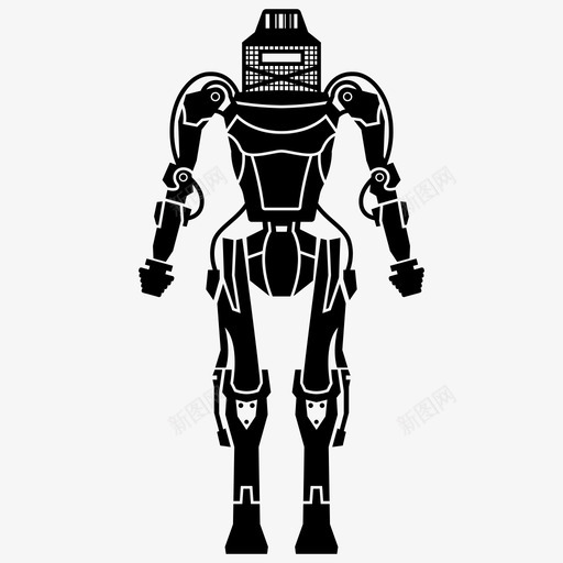 机器人工业机器人机电一体化图标svg_新图网 https://ixintu.com 一体化 图集 工业 机器人 机电