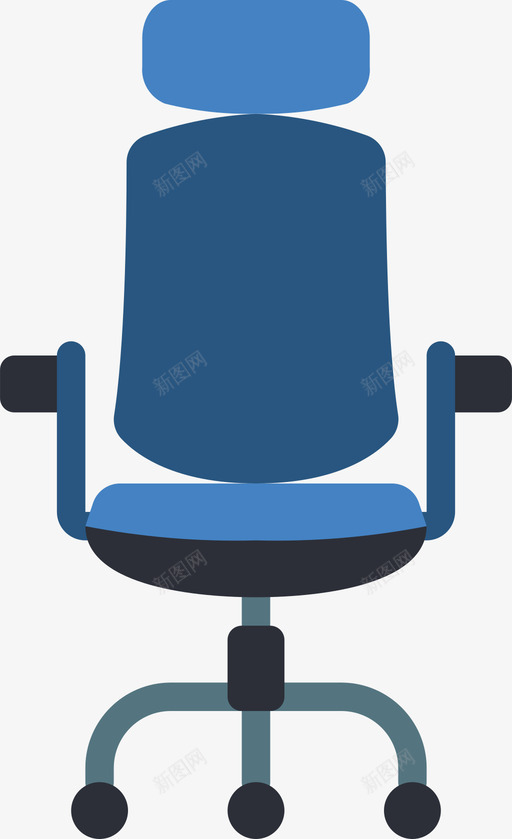 办公椅办公家具4件平板图标svg_新图网 https://ixintu.com 4件 办公 办公椅 家具 平板