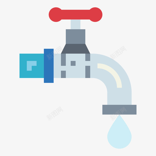 水龙头房地产202平图标svg_新图网 https://ixintu.com 房地产 水龙头