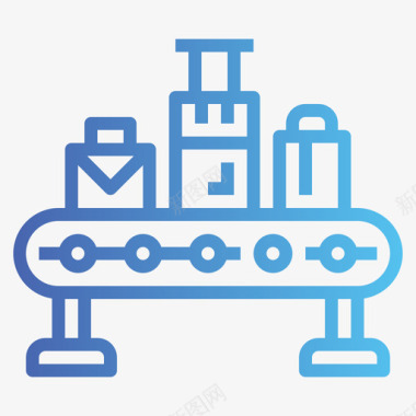 传送带机场1坡度图标图标