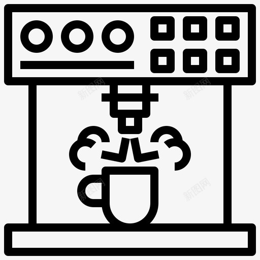 浓缩咖啡36号饮料直饮图标svg_新图网 https://ixintu.com 36号 咖啡 浓缩 直饮 饮料