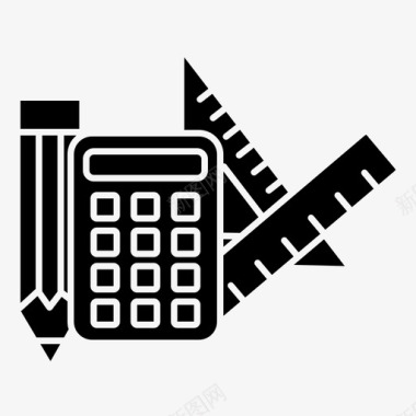 计算建筑师工程图标图标