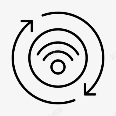wifi网络计算机连接图标图标