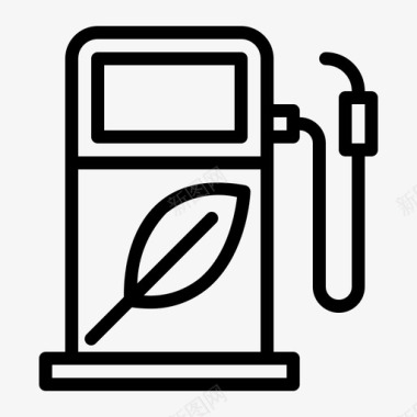 生物柴油环境燃料图标图标