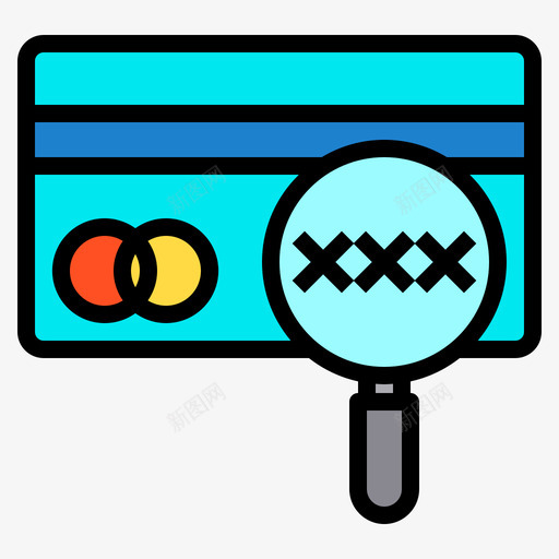 信用卡银行和金融40线性颜色图标svg_新图网 https://ixintu.com 信用卡 线性 金融 银行 颜色