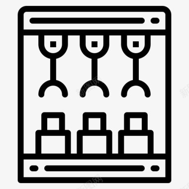 机械臂工程82线性图标图标