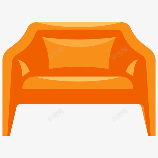 长凳家具145扁平图标svg_新图网 https://ixintu.com 家具 扁平 长凳