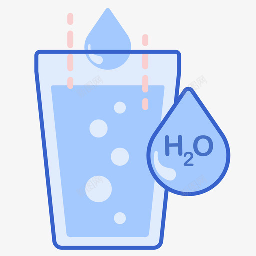 水cbd油2线性颜色图标svg_新图网 https://ixintu.com cbd 线性 颜色