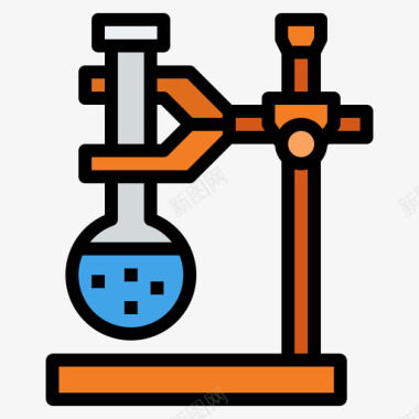 化学返校91线性颜色图标图标