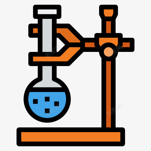 化学返校91线性颜色图标svg_新图网 https://ixintu.com 化学 线性 返校 颜色