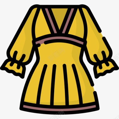连衣裙秋装饰品10件正色图标图标
